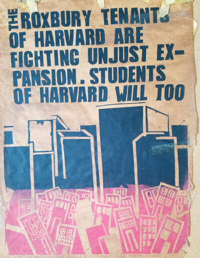 Harvard RTH Protest Poster